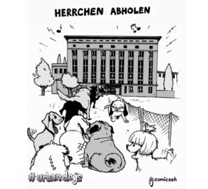 #urbandogs: Wir gehen Herrchen holen.