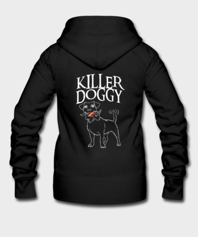 Killer Doggy Unicorn - Einhorn White | Frauen Premium Kapuzenjacke