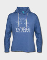 In Dog We Trust | Leichtes Kapuzensweatshirt Unisex