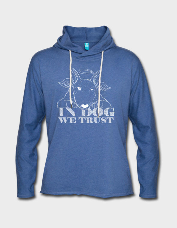 In Dog We Trust | Leichtes Kapuzensweatshirt Unisex