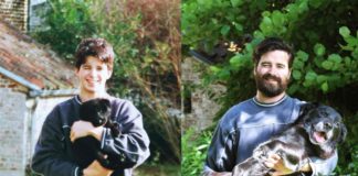 Gordon und sein Hund Birdy- Freundschaft seit 15 Jahren