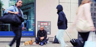 Der Obdachlose und sein Hund