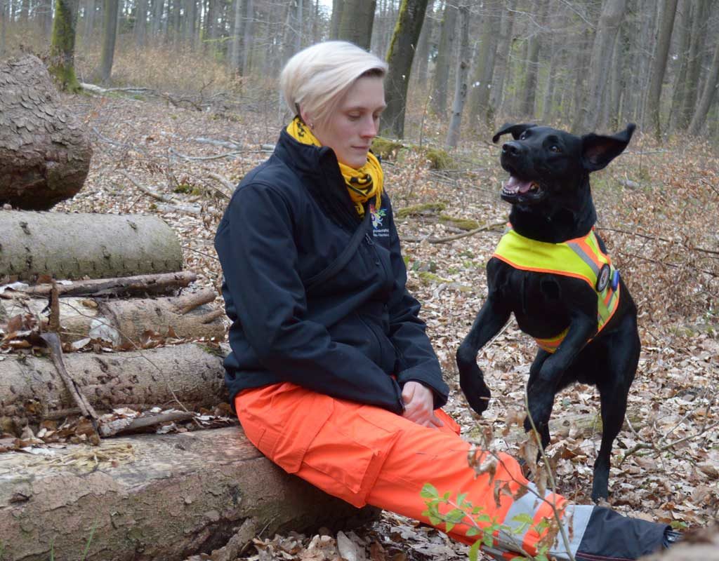 Früh übt sich: So wird ein Welpe zum Rettungshund